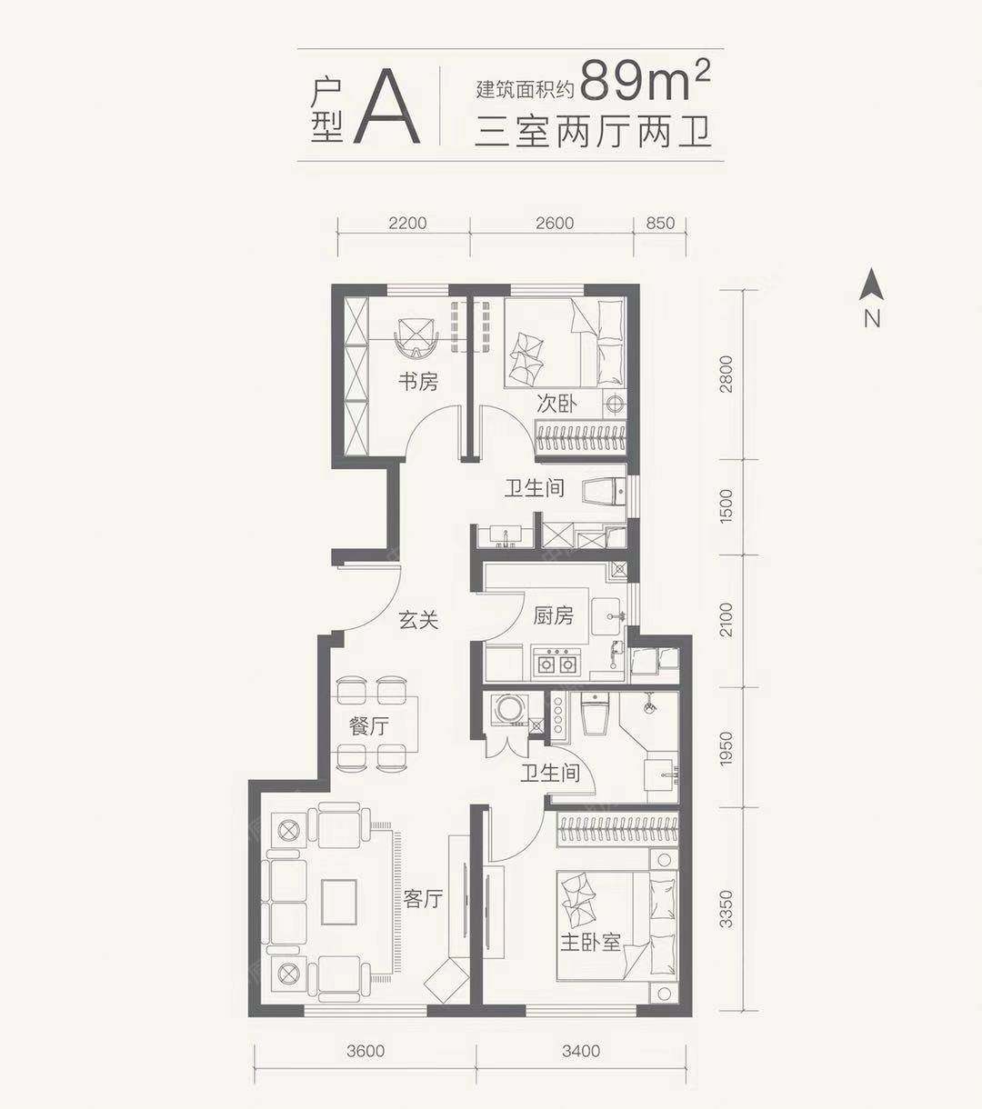 新房 华润·万橡悦府 户型图