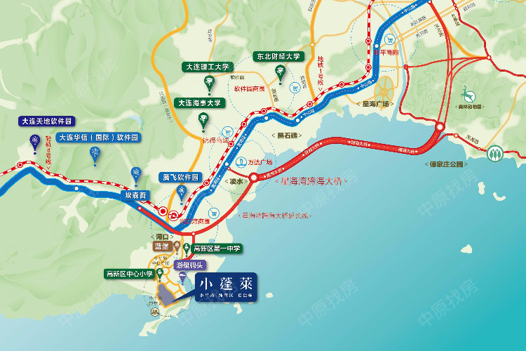 小平岛小蓬莱信息_小平岛小蓬莱价格-大连中原地产网