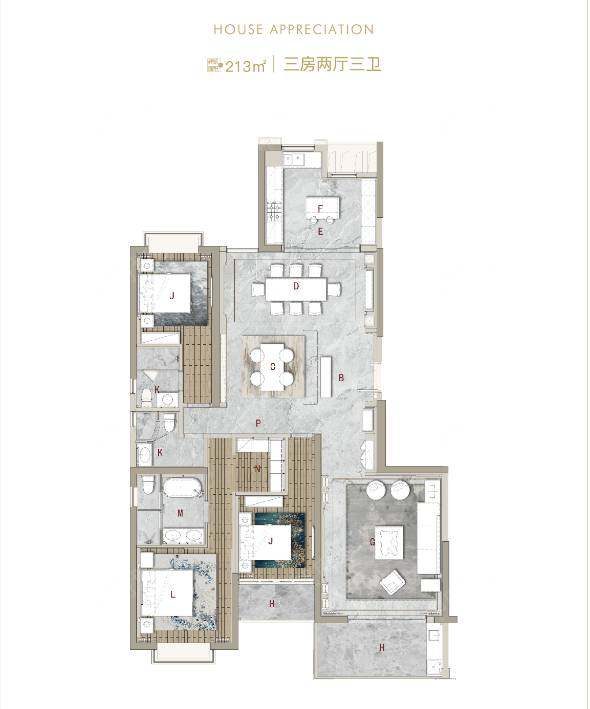 新房 天越公馆(世茂天越) 户型图(54)