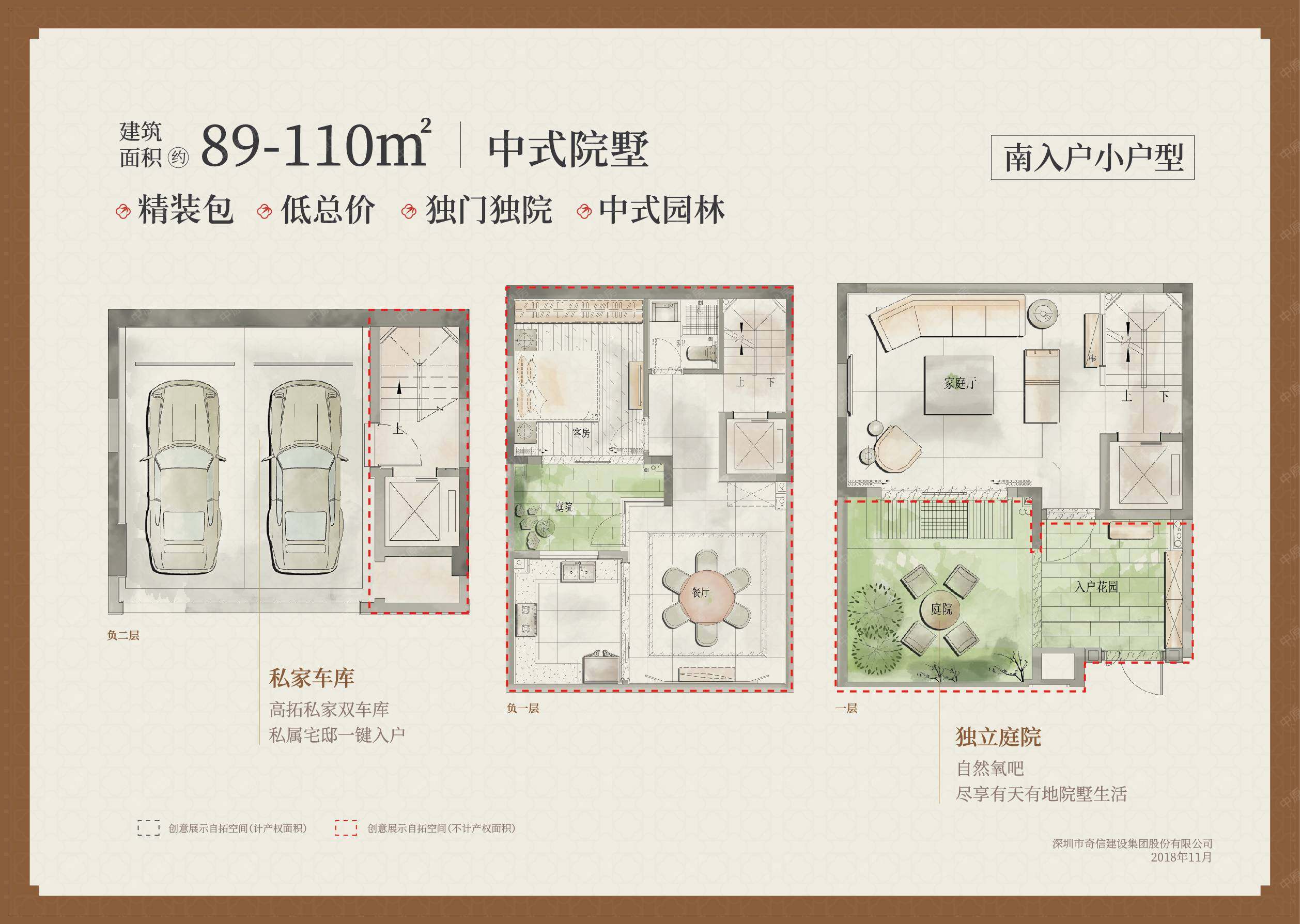 新房 首开万科白鹭郡 户型图