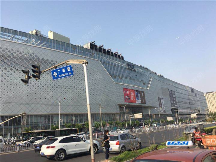 【cbd广渠路九龙山合生汇497.11平写字楼采光好户型方正】北京朝阳区