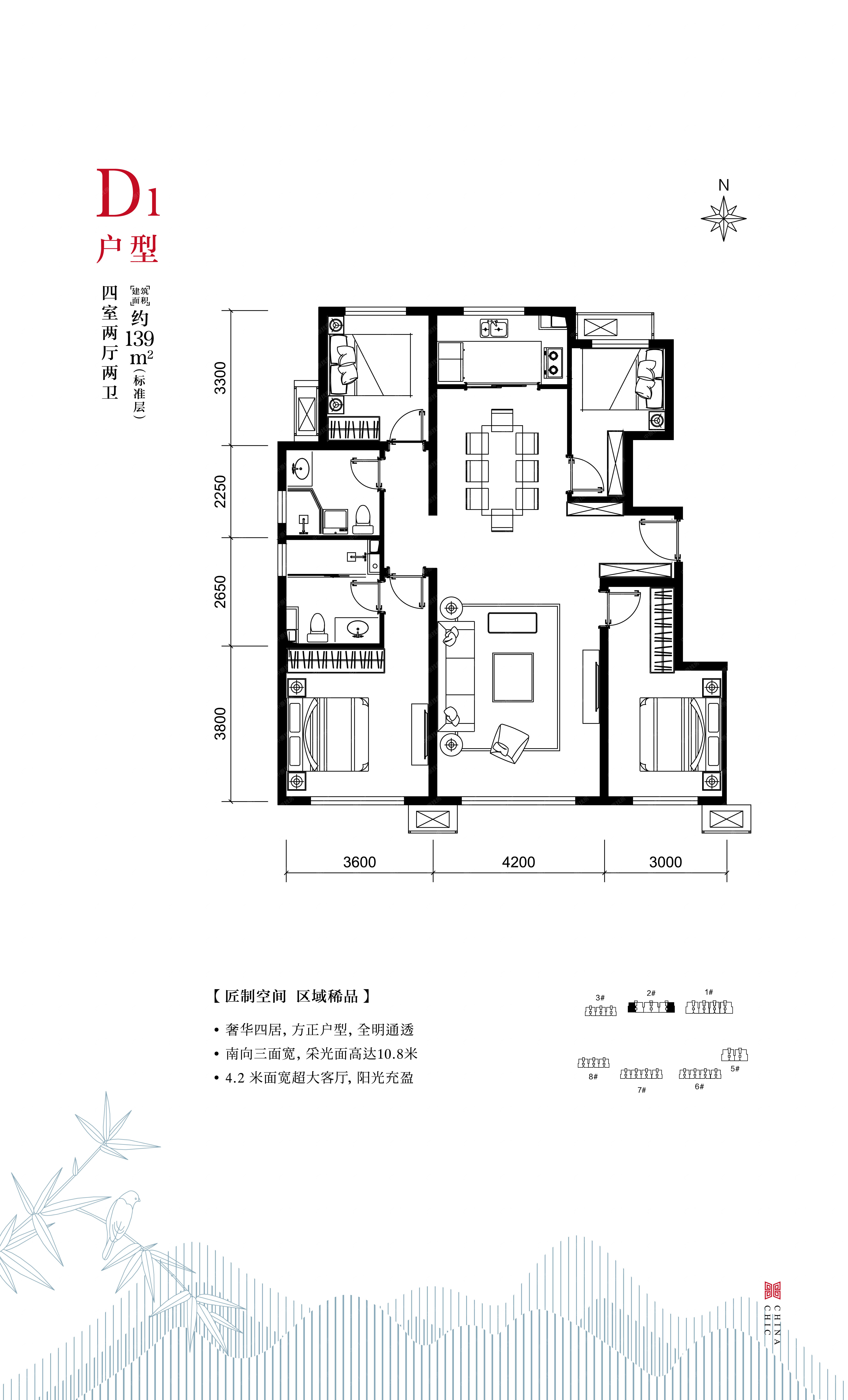 新房 金地悦风华 户型图