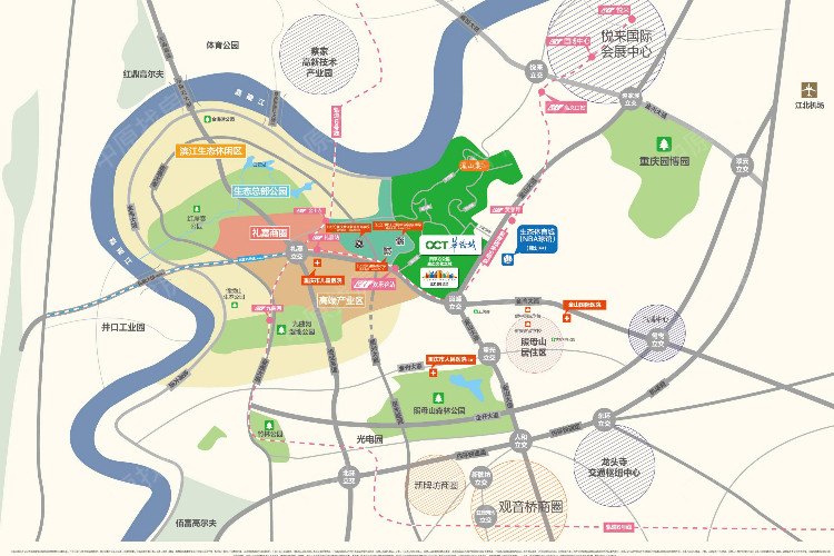 重庆华侨城商业规划图片