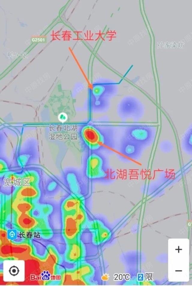 长春北湖吾悦广场地图图片