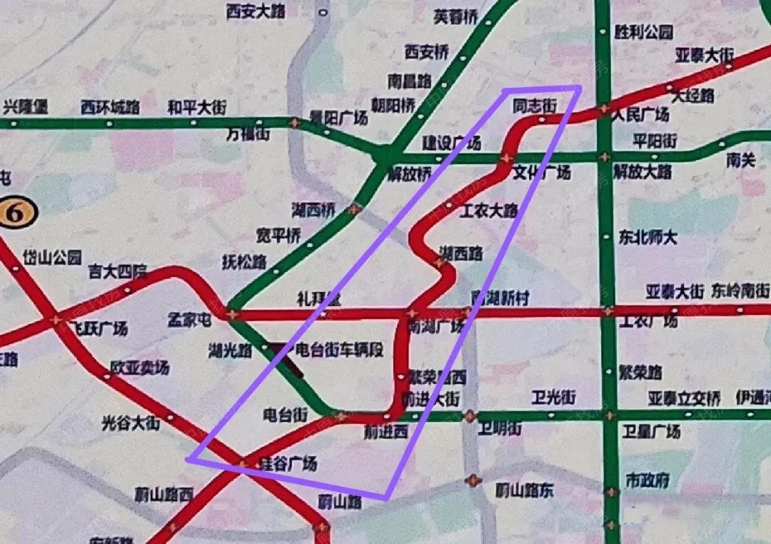 长春地铁5号线同志街站将建设新商业办公楼,并与地铁直连