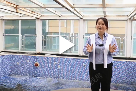 视频|海珠区新理想华庭476㎡ 顶层复式配游泳池 江景配海心沙